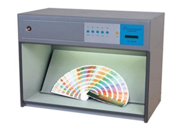 彩色母粒檢測設備：對色燈箱